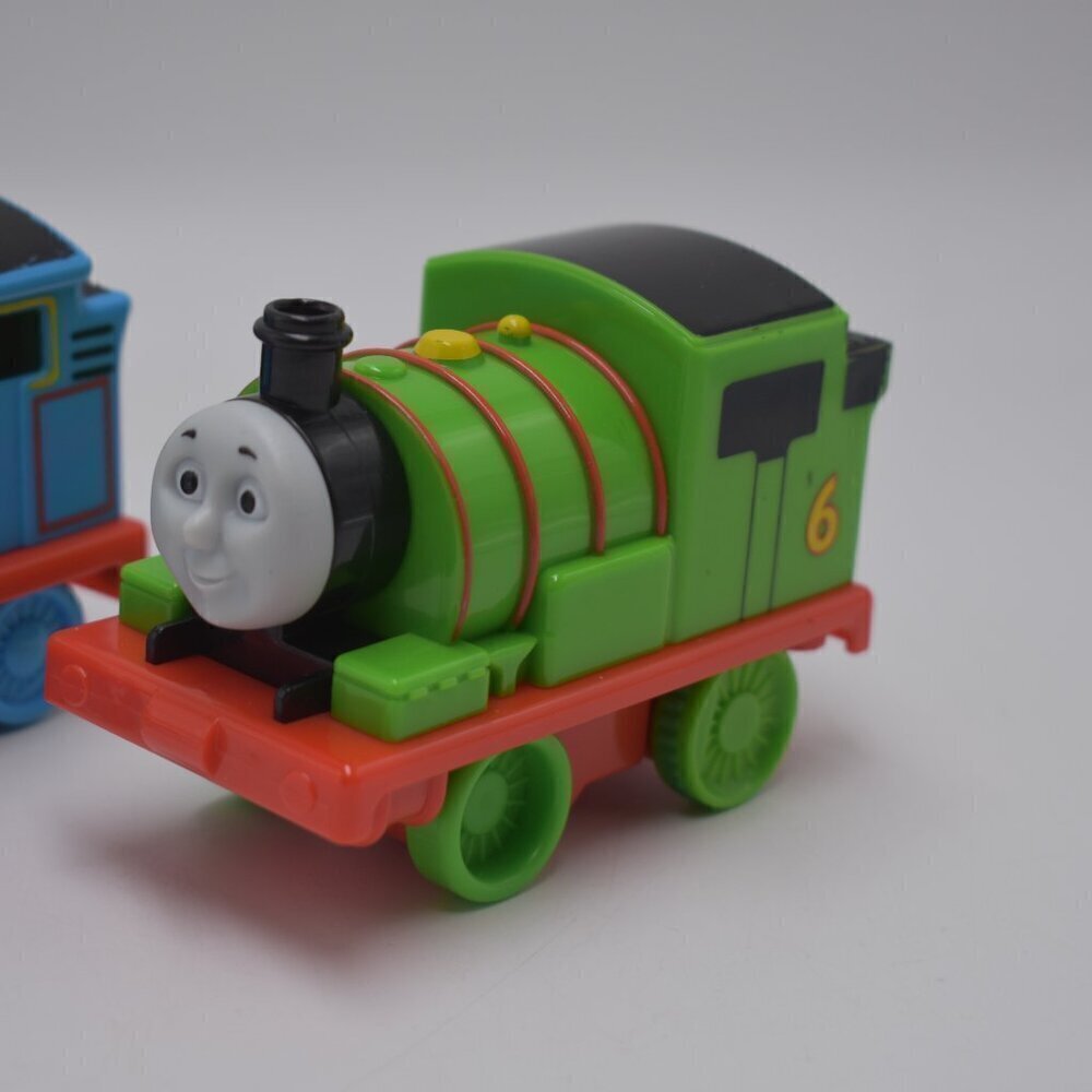 Thomas & Friends Pull-Back Trains Thomas and Percy 6 Plastic Engine 2009 - 2013 - Picture 4 of 8